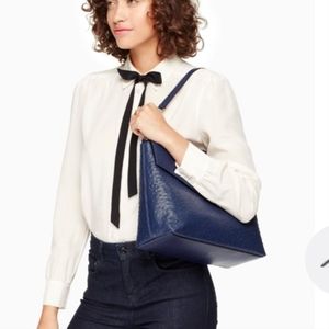 Kate Spade Shoulder Bag French Navy